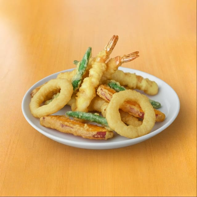 Vegetable & Shrimp Tempura.