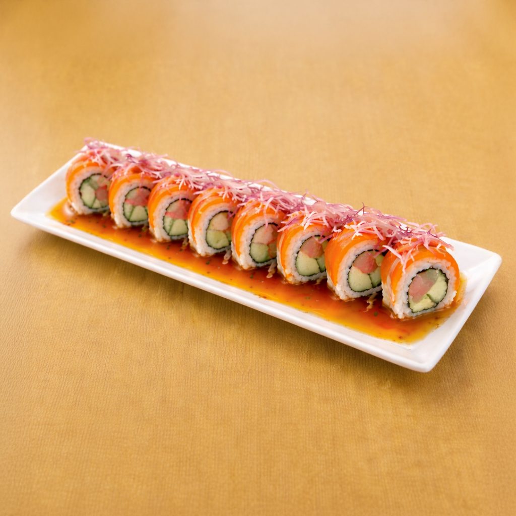 Salmon Fusion Roll.