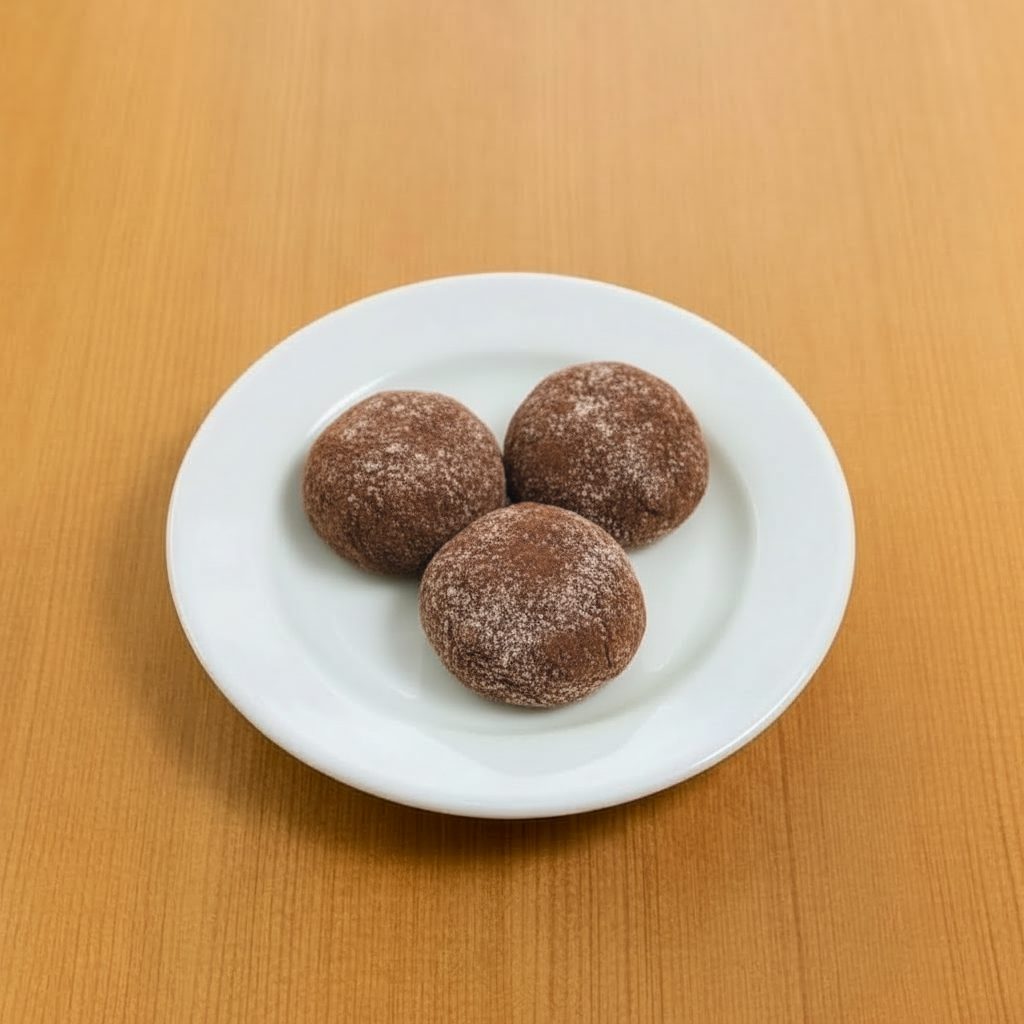 Chocolate Mochi.