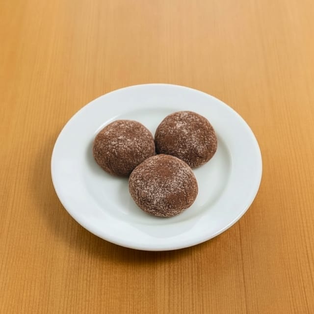 Chocolate Mochi.
