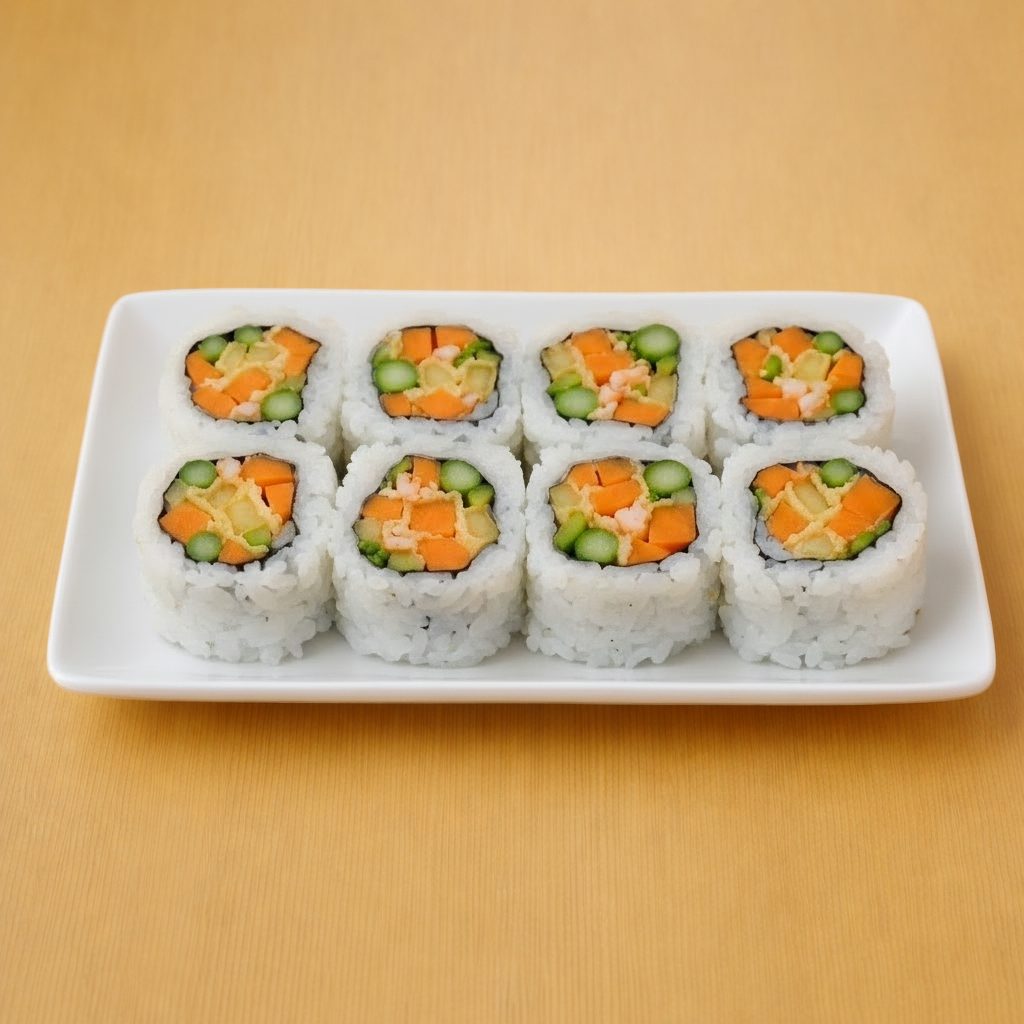 Veggie Crunch Roll.