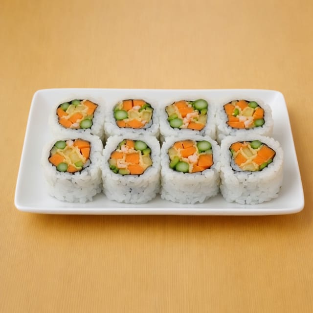 Veggie Crunch Roll.