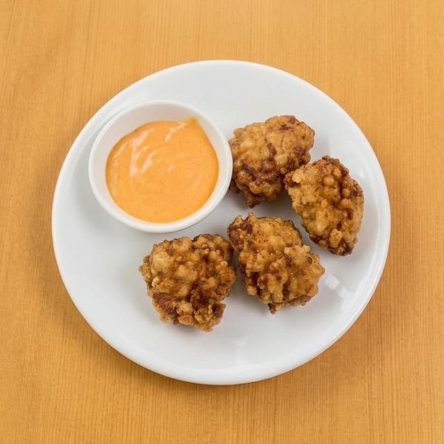 Karaage Chicken.