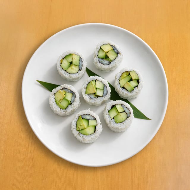 Avocado & Cucumber Roll.