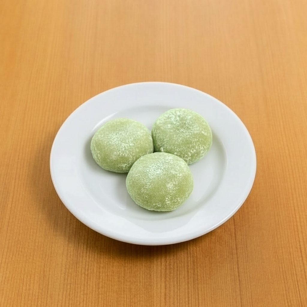 Green Tea Mochi.