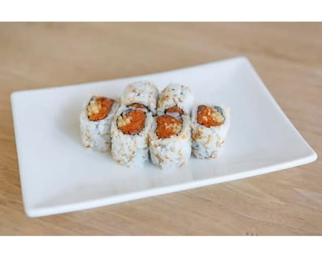 Spicy Tuna Hand Roll.