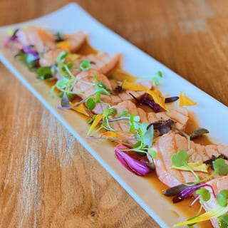 Salmon with Citrus Truffle (6pc)