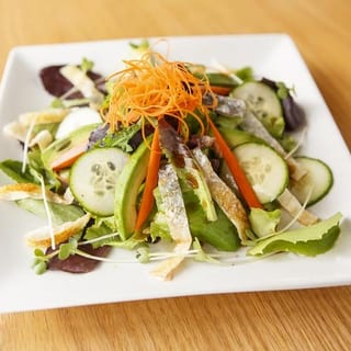 Salmon Skin Salad